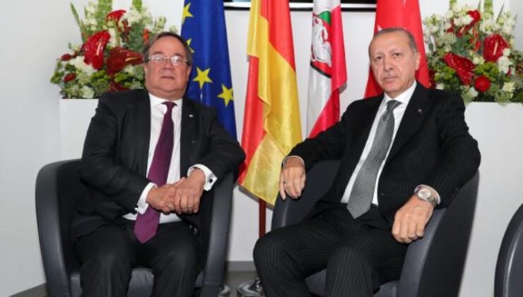 Erdoğan, ‘Merkel’in halefi’ Laschet’le görüştü