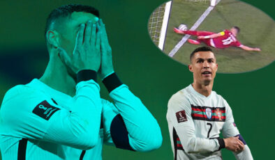 4 gollü maçta Cristiano Ronaldo’yu deliye döndüren karar!