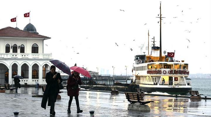 Meteoroloji saat verdi: İstanbul için yağış uyarısı