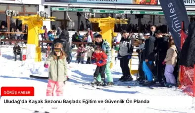 Uludağ’da Kayak Sezonu Başladı: Eğitim ve Güvenlik Ön Planda