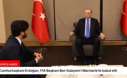 Cumhurbaşkanı Erdoğan, FIA Başkanı Ben Sulayem’i Marmaris’te kabul etti