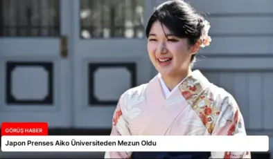 Japon Prenses Aiko Üniversiteden Mezun Oldu