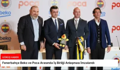 Fenerbahçe Beko ve Poca Arasında İş Birliği Anlaşması İmzalandı