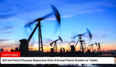 IEA’nın Petrol Piyasası Raporuna Göre Küresel Petrol Üretimi ve Talebi