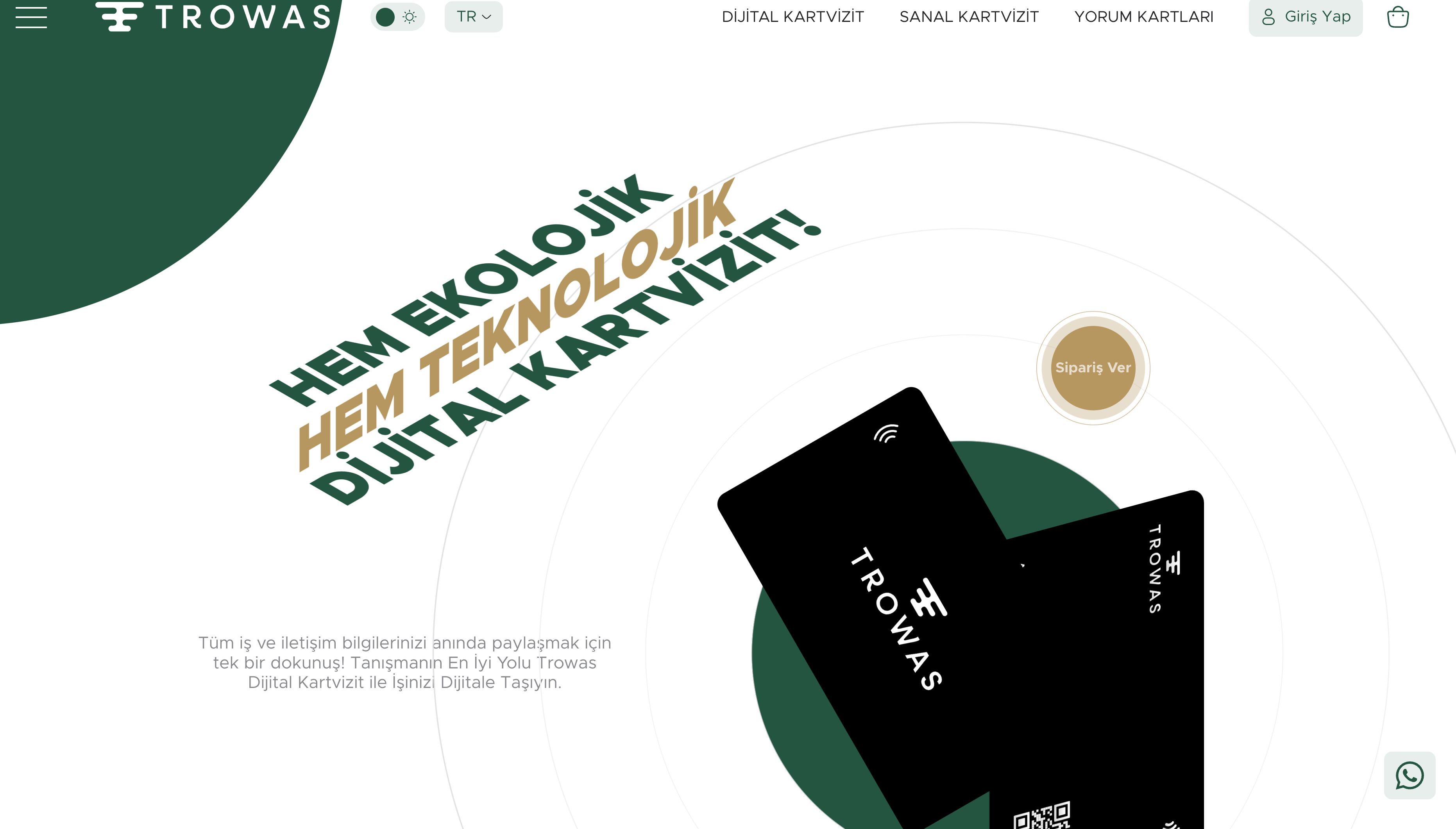 Trowas Dijital Kartvizit ile Geleceğin İş Dünyasına Adım Atın