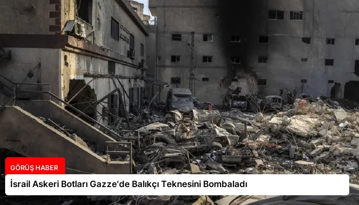 İsrail Askeri Botları Gazze’de Balıkçı Teknesini Bombaladı