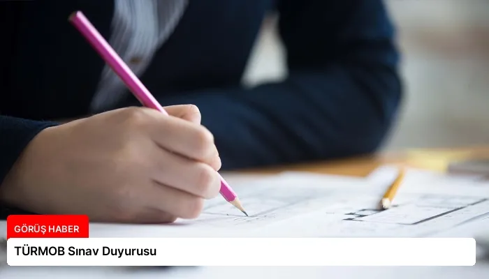 TÜRMOB Sınav Duyurusu