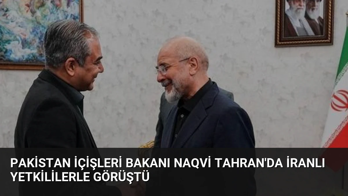 Pakistan İçişleri Bakanı Naqvi Tahran’da İranlı Yetkililerle Görüştü