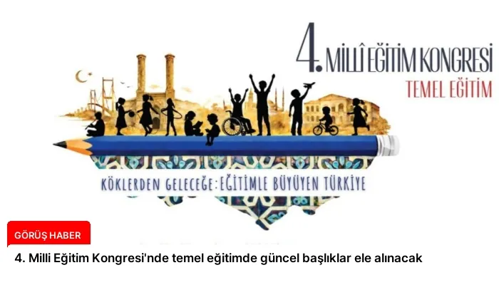 4. Milli Eğitim Kongresi’nde temel eğitimde güncel başlıklar ele alınacak