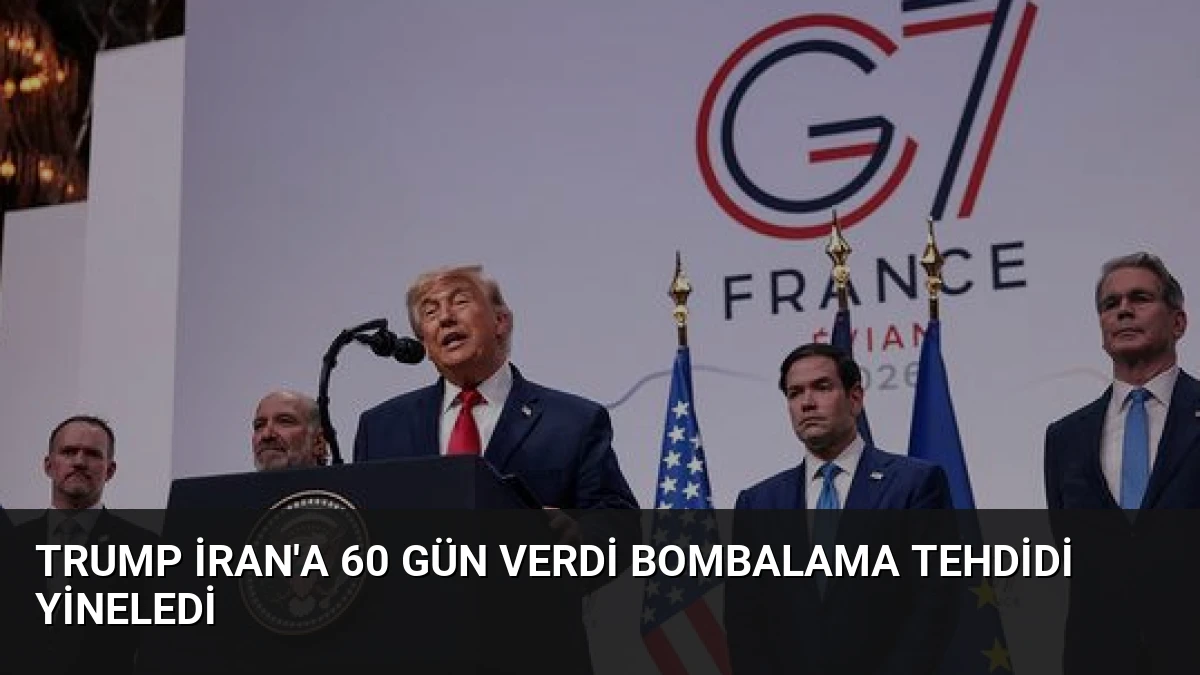 Trump İran’a 60 Gün Verdi Bombalama Tehdidi Yineledi