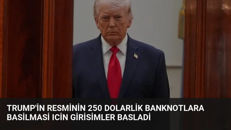 Trump’in Resminin 250 Dolarlik Banknotlara Basilmasi Icin Girisimler Basladi