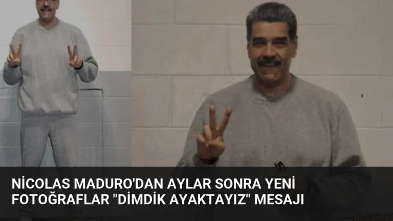 Nicolas Maduro’dan Aylar Sonra Yeni Fotoğraflar “Dimdik Ayaktayız” Mesajı