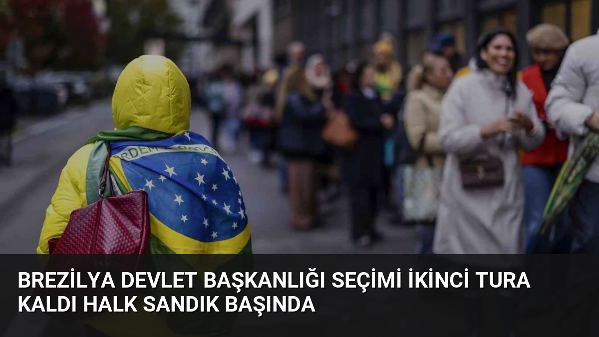 Brezilya Devlet Başkanlığı Seçimi İkinci Tura Kaldı Halk Sandık Başında