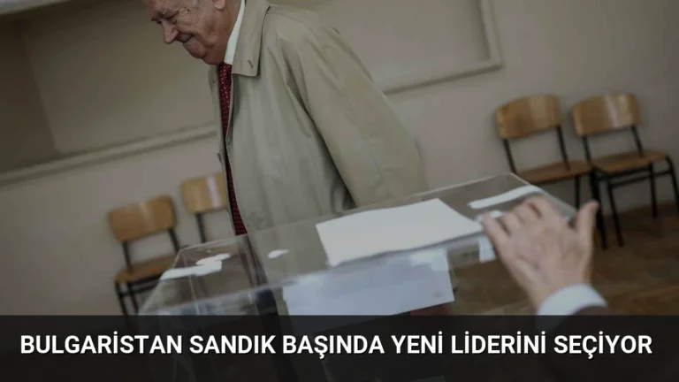 Bulgaristan Sandık Başında Yeni Liderini Seçiyor