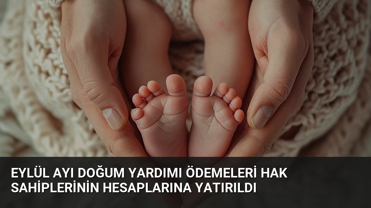 Eylül Ayı Doğum Yardımı Ödemeleri Hak Sahiplerinin Hesaplarına Yatırıldı