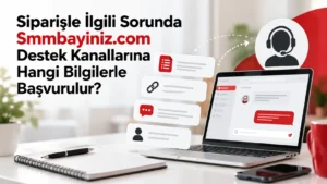 Siparişle İlgili Sorunda Smmbayiniz.com Destek Kanallarına Hangi Bilgilerle Başvurulur?