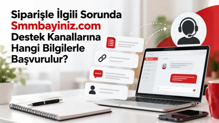 Siparişle İlgili Sorunda Smmbayiniz.com Destek Kanallarına Hangi Bilgilerle Başvurulur?