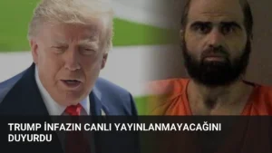 Trump İnfazın Canlı Yayınlanmayacağını Duyurdu